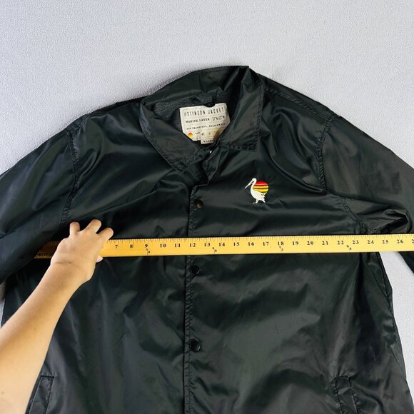 Marine Layer Stinson Jacket XL Coach Retro Pelican San Fran Outerwear Windbreake - Picture 6 of 11